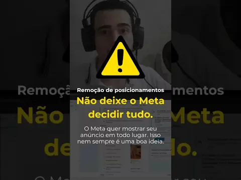 Thumbnail dedicado do Blog Difusão Web sobre Como escolher os posicionamentos dos anúncios no Meta Ads