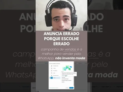 Thumbnail dedicado do Blog Difusão Web sobre Como escolher o objetivo certo da campanha no Meta Ads para vender mais