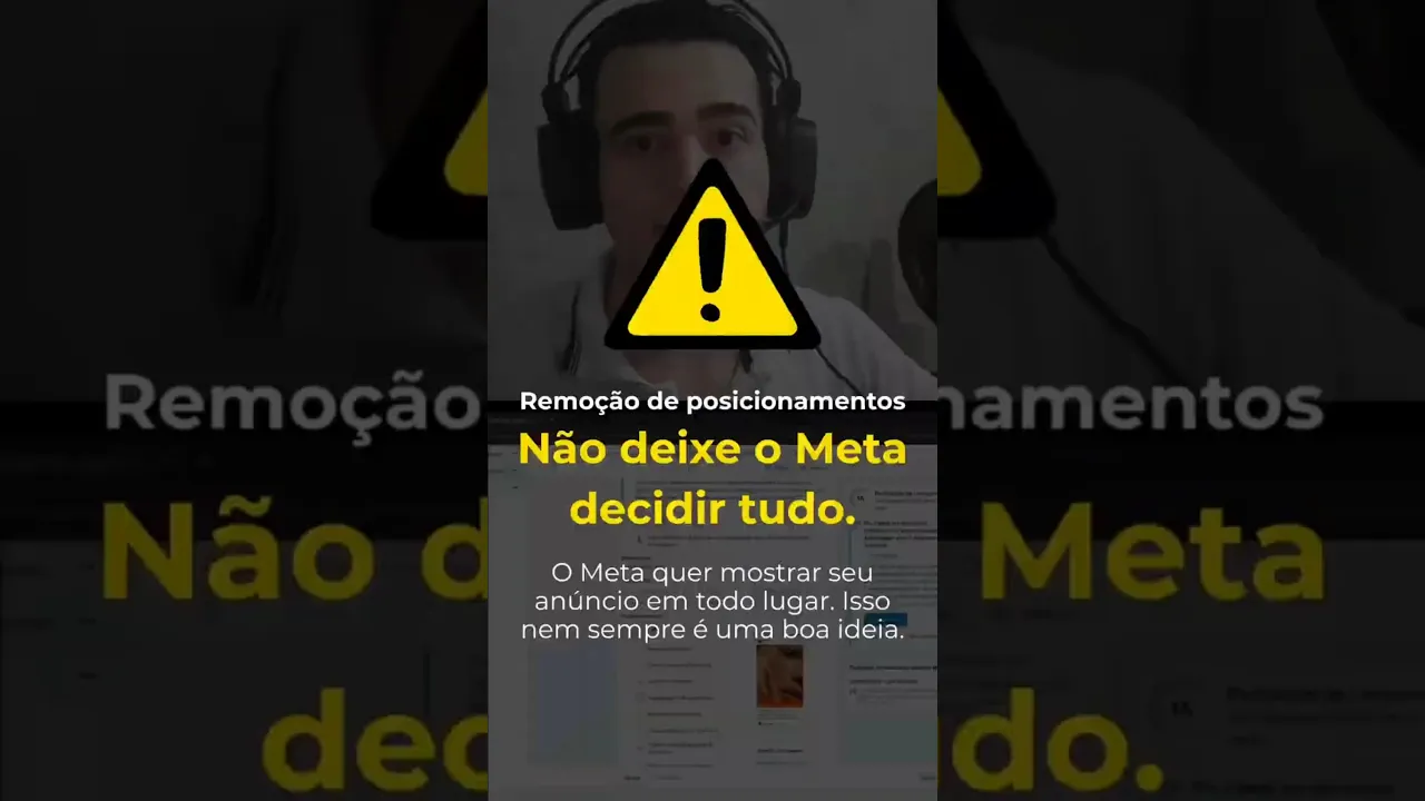 Header dedicado do Blog Difusão Web sobre Como escolher os posicionamentos dos anúncios no Meta Ads