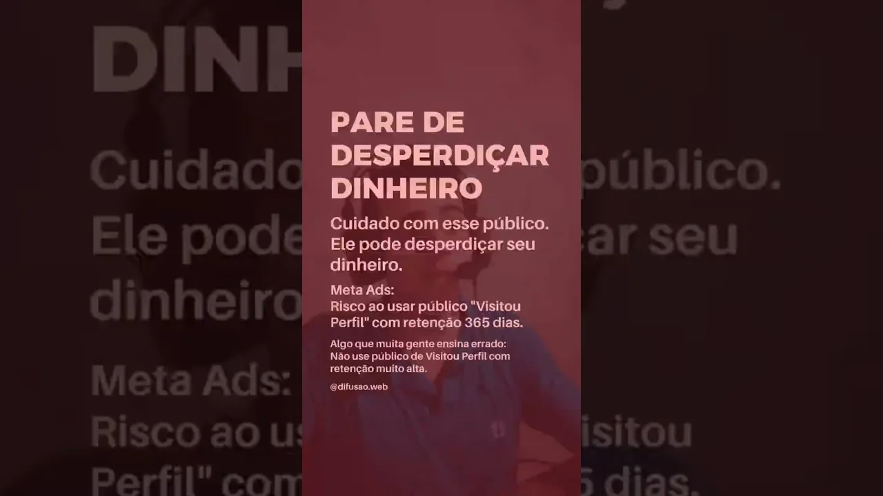 Header dedicado do Blog Difusão Web sobre Vale a pena criar um público de quem visitou o perfil no Meta Ads?