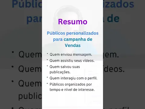 Thumbnail dedicado do Blog Difusão Web sobre Quais Públicos Personalizados usar em campanhas de vendas no Meta Ads?